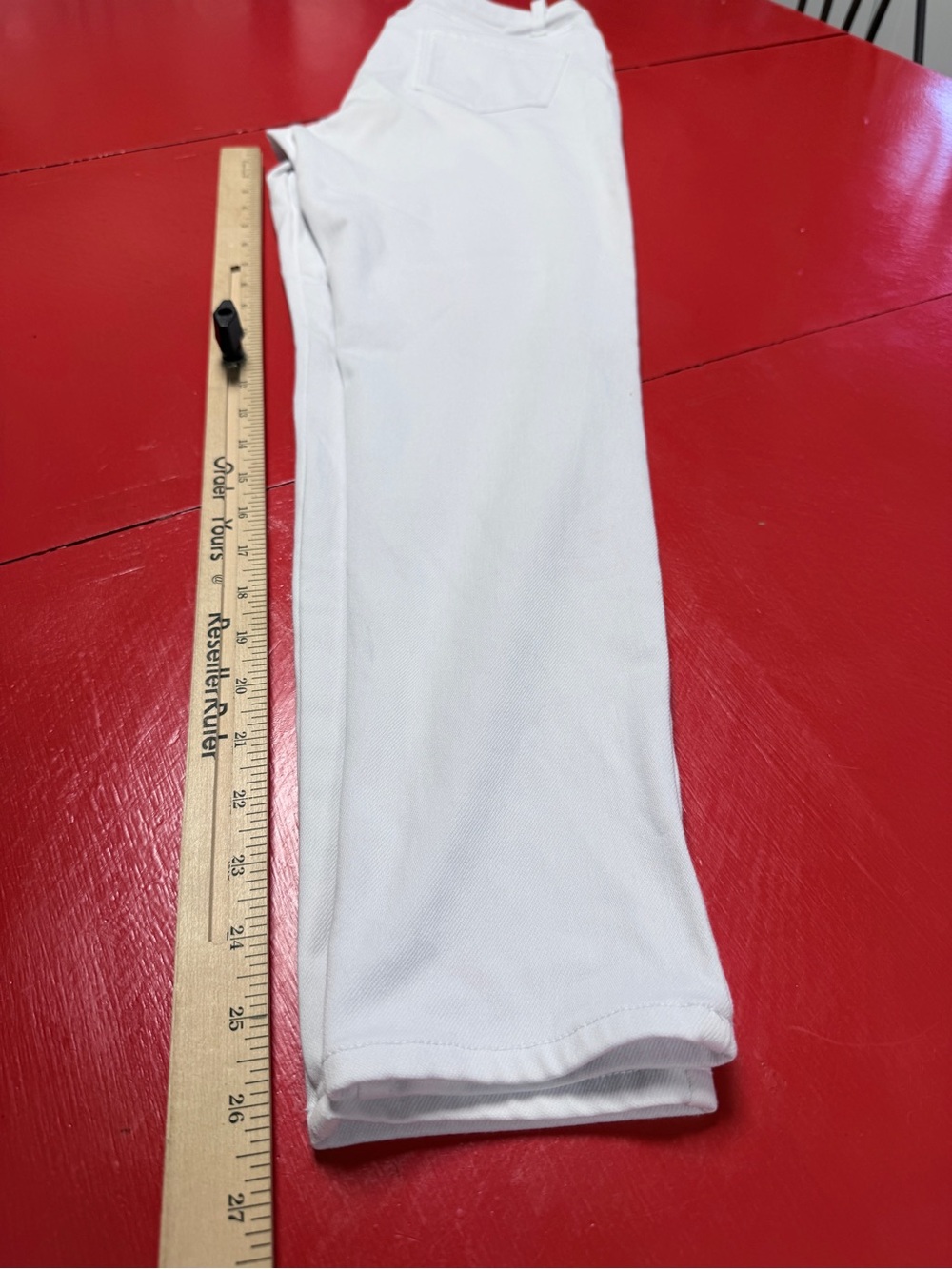 FADED GLORY WHITE PULL ON STRETCHY JEGGINGS - Picture 2 of 5
